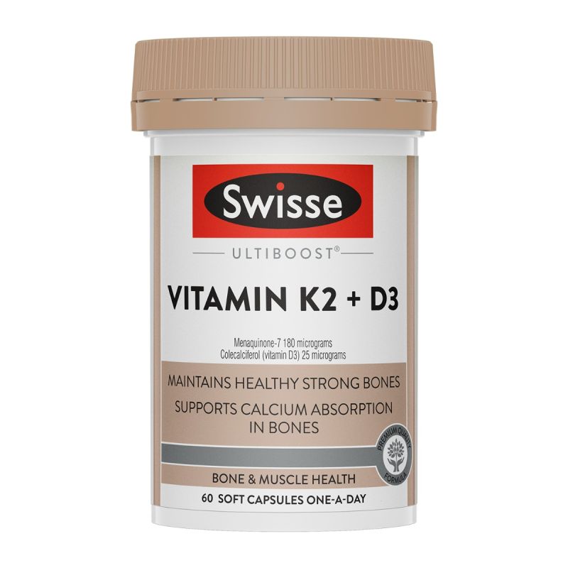Swisse Ultiboost Vitamin D 60 Capsules