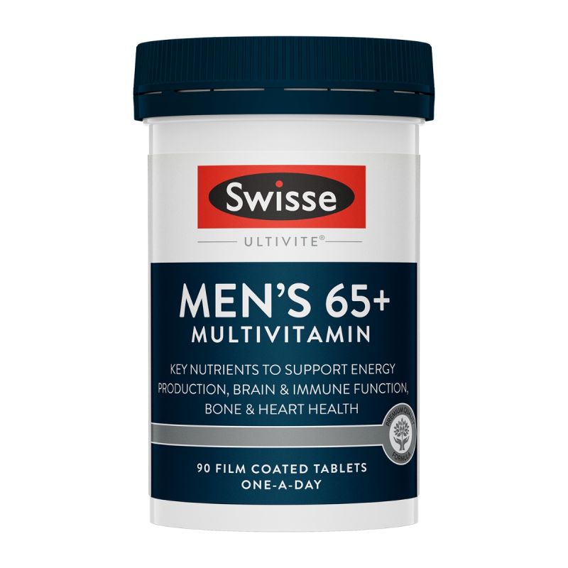 Swisse Ultivite Men's 65+ Multivitamin 60 Tablets