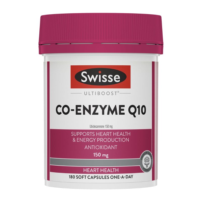 Swisse Ultiboost Co-Enzyme Q10 50 Capsules