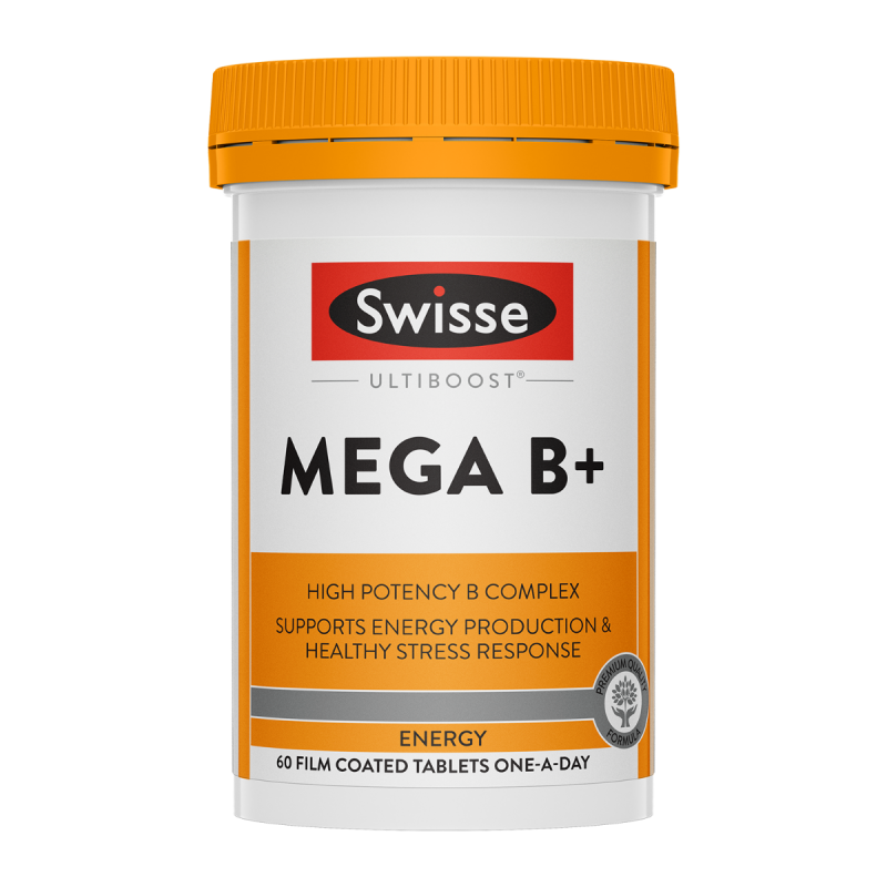 Swisse Ultiboost Mega B+ 60 Tablets