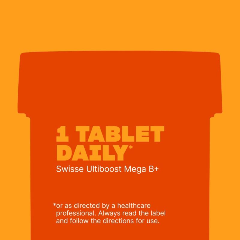 Swisse Ultiboost Mega B+ 60 Tablets