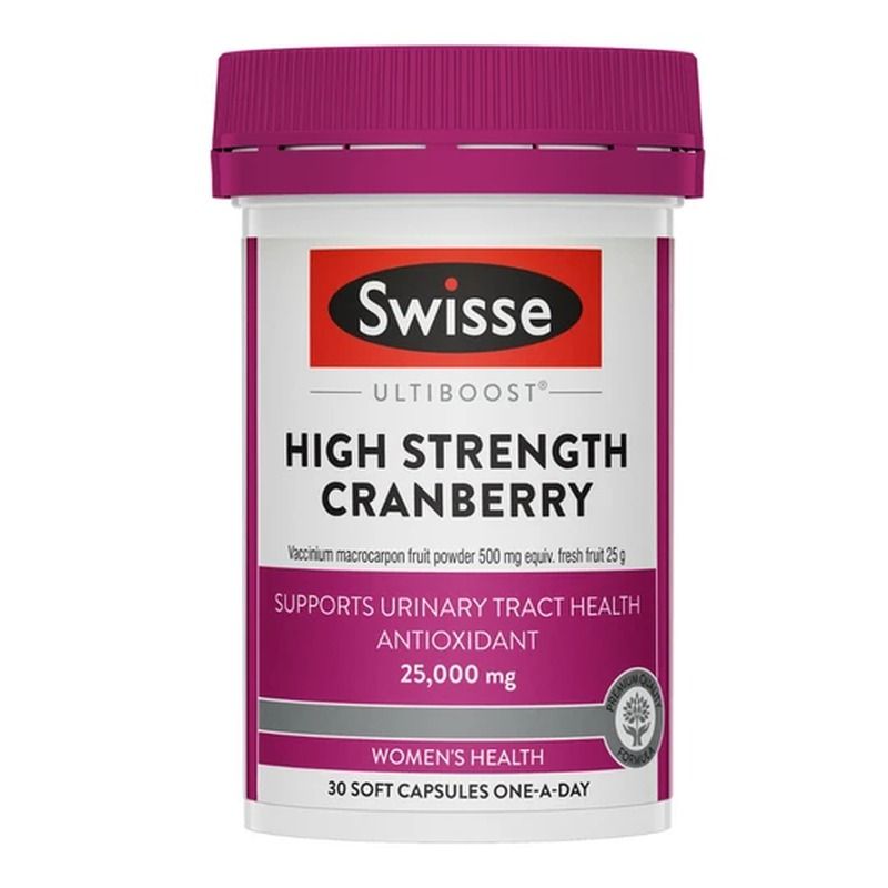 Swisse Ultiboost High Strength Cranberry 30 Capsules