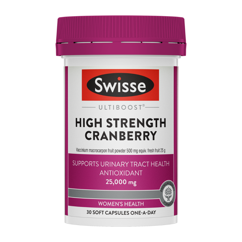 Swisse Ultiboost High Strength Cranberry 30 Capsules