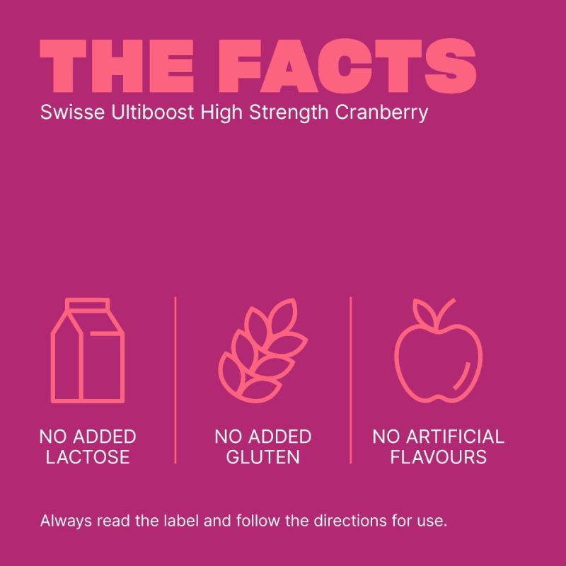Swisse Ultiboost High Strength Cranberry 30 Capsules