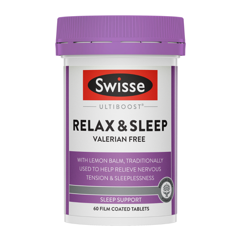 Swisse Ultiboost Relax & Sleep 60 Tablets