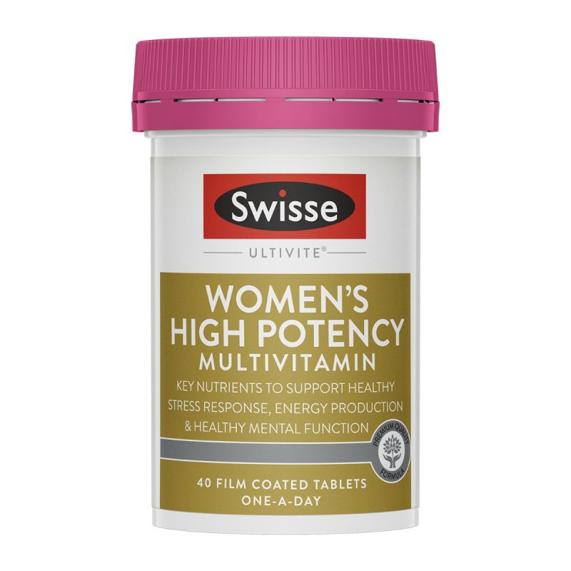 Swisse Ultivite Women's High Potency Multivitamin 40 Tablets