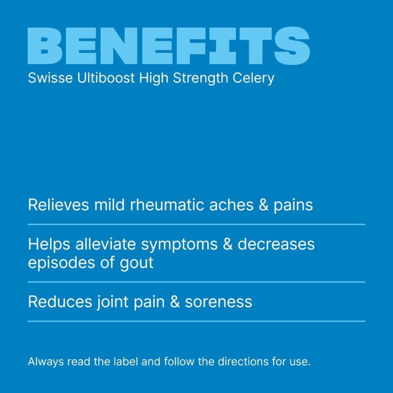 Swisse Ultiboost High Strength Celery 50 Capsules
