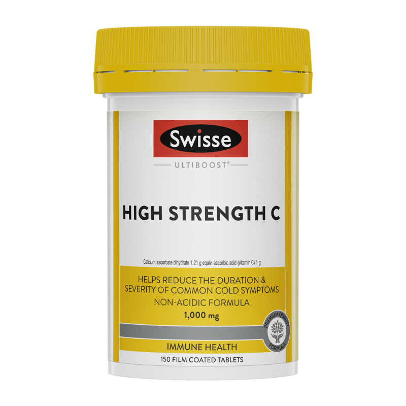 Swisse Ultiboost High Strength Vitamin C 150 Tablets