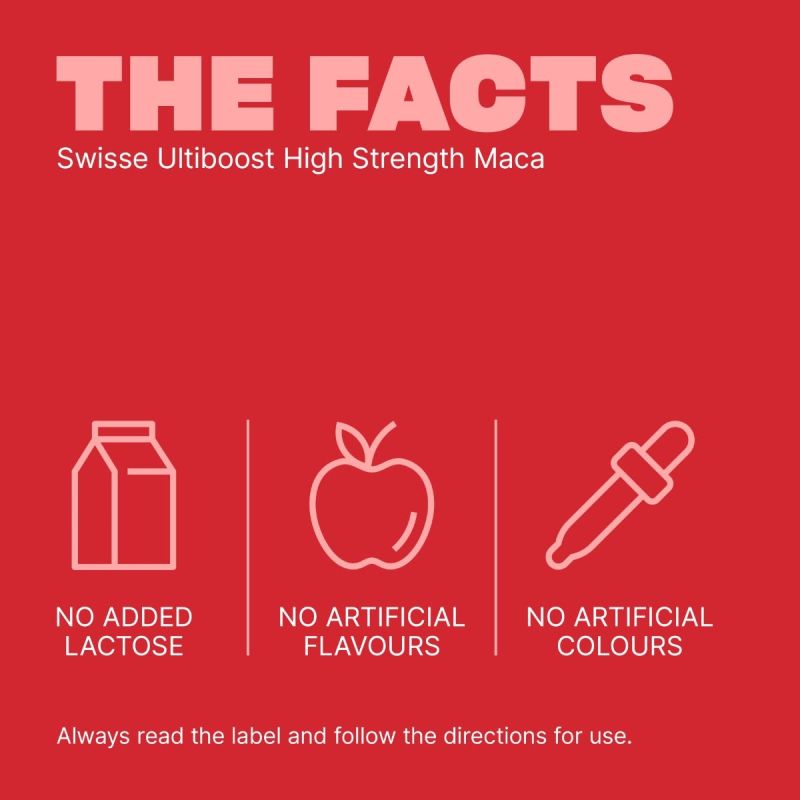 Swisse High Strength Maca 60 Tablets