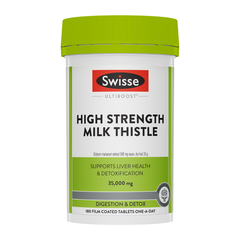 Swisse High Strength Milk Thistle 35,000mg 60 Tablets