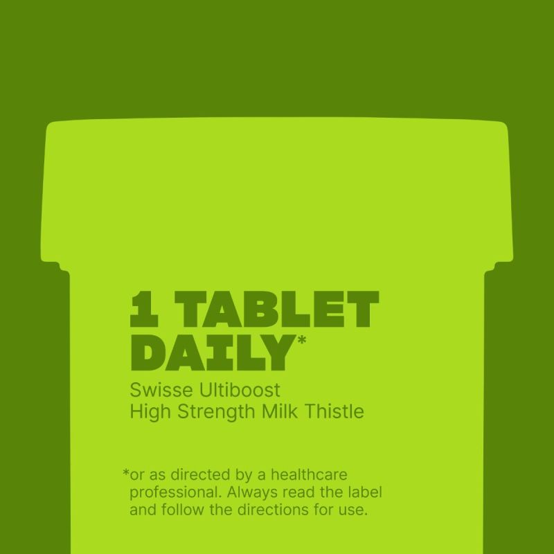 Swisse High Strength Milk Thistle 35,000mg 60 Tablets