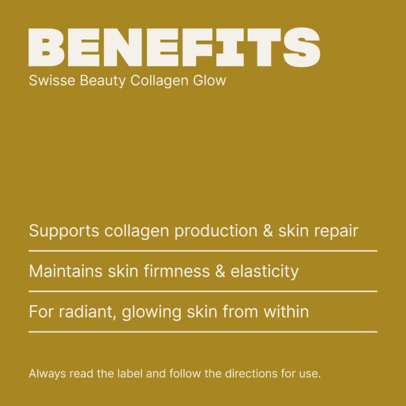 Swisse Beauty Collagen Glow W/Collagen Peptides 60 Tablets