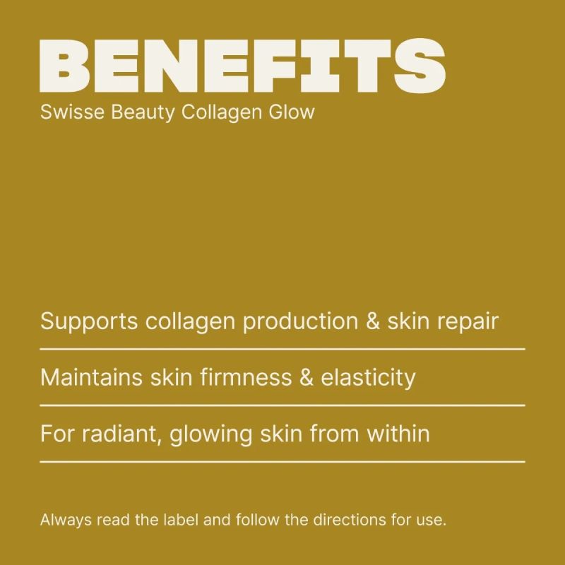 Swisse Beauty Collagen Glow W/Collagen Peptides 60 Tablets