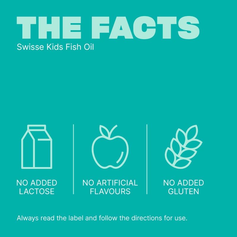Swisse Kids Fish Oil 60 Capsules