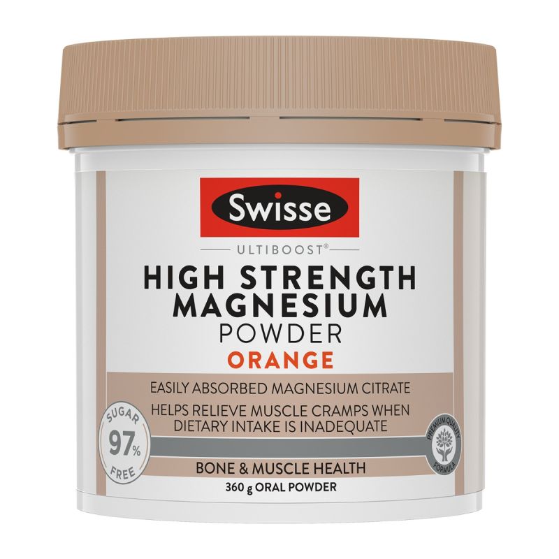 Swisse Ultiboost High Strength Magnesium Powder Orange 180g