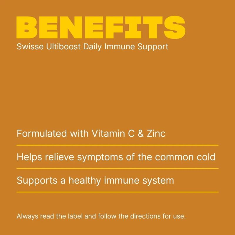 Swisse Ultiboost Daily Immune Support 60 Tablets