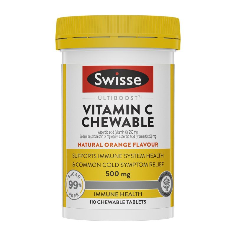 Swisse Ultiboost Vitamin C Chewable 110 Tablets