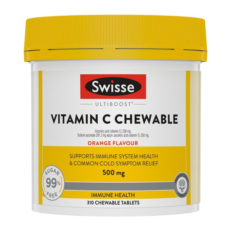 Swisse Ultiboost Vitamin C Chewable 110 Tablets