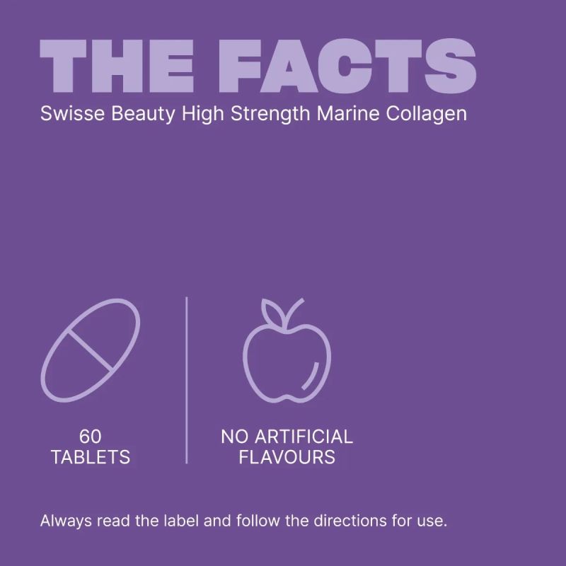 Swisse Beauty High Strength Marine Collagen 60 Tablets