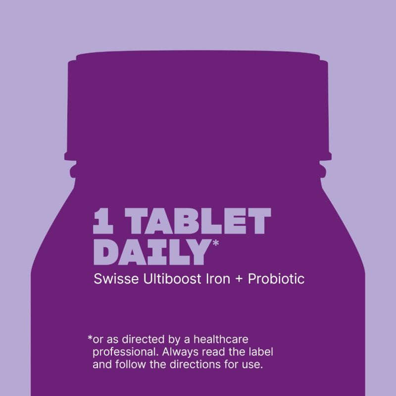 Swisse Ultiboost Iron + Probiotic