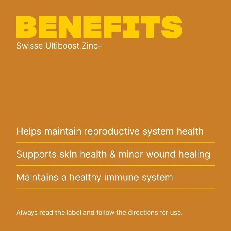 Swisse Ultiboost Zinc+ 120 Tablets