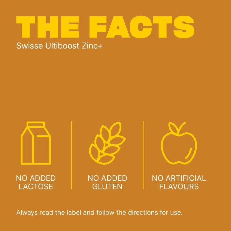 Swisse Ultiboost Zinc+ 120 Tablets