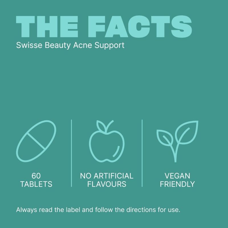 Swisse Beauty Acne Support 60 Tablets