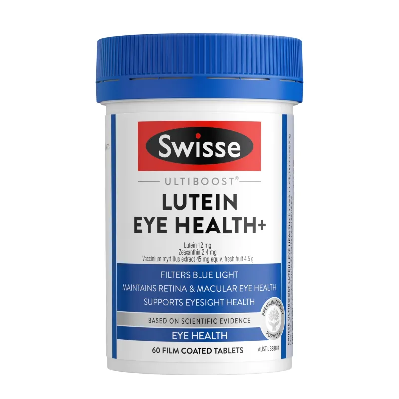 Swisse Ultiboost Lutein Eye Health+ 60 Tablets