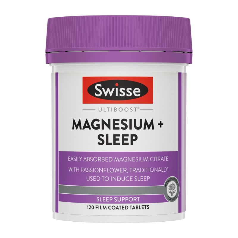 Swisse Ultiboost Magnesium + Sleep 60 Tablets