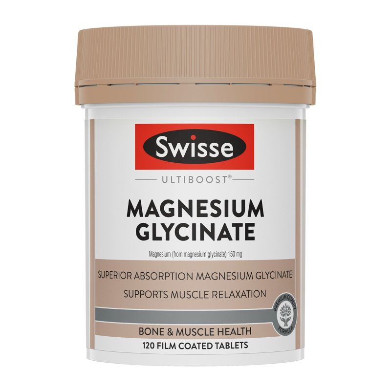 Swisse Ultiboost Magnesium Glycinate 120 Tablets