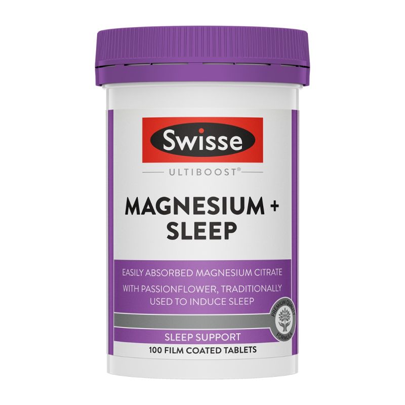 Swisse Ultiboost Magnesium + Sleep 100 Tablets
