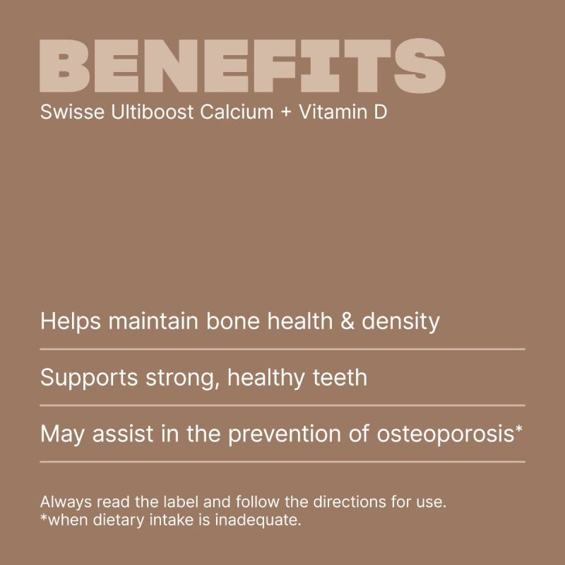 Swisse Calcium + Vitamin D 150 Tablets