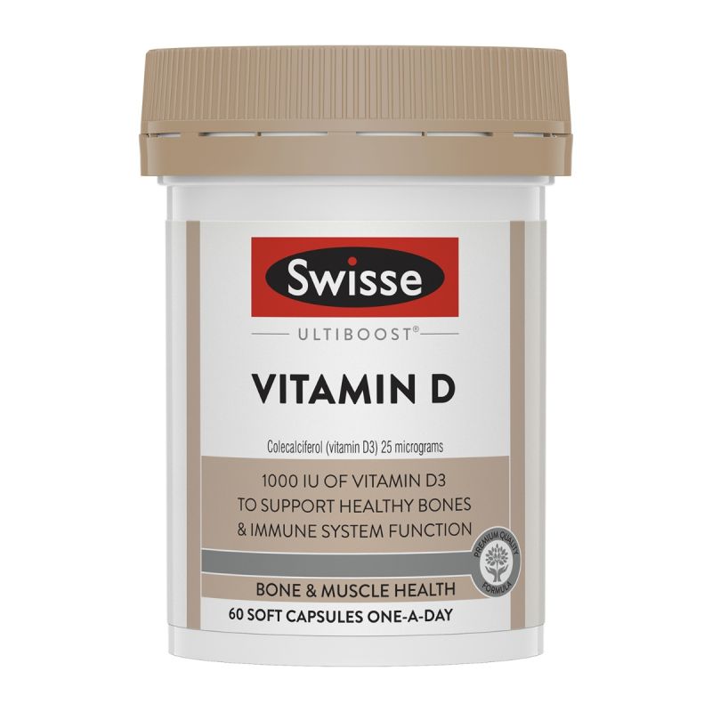 Swisse Ultiboost Vitamin D 250 Capsules