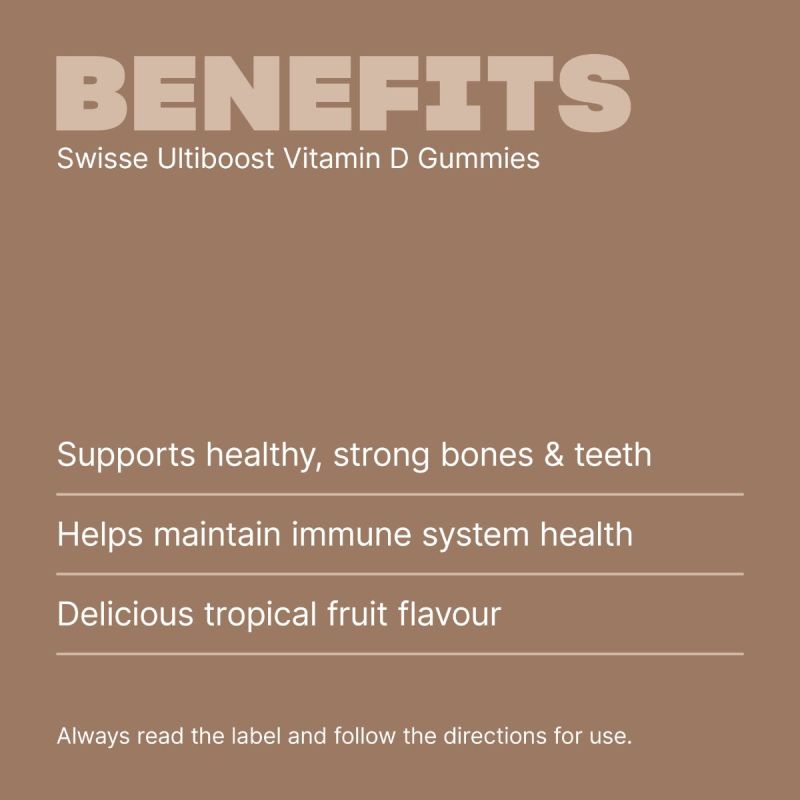 Swisse Ultiboost Vitamin D 400 Capsules