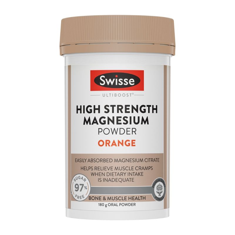 Swisse Ultiboost High Strength Magnesium Powder Orange 360g