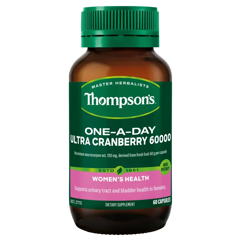 Thompson's Cranberry 60000mg 60 Capsules