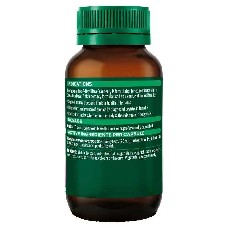 Thompson's Cranberry 60000mg 60 Capsules