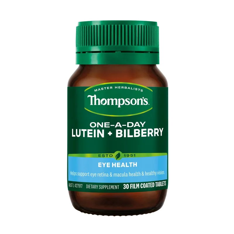 Thompson's One-A-Day Lutein + Bilberry 30 Tablets
