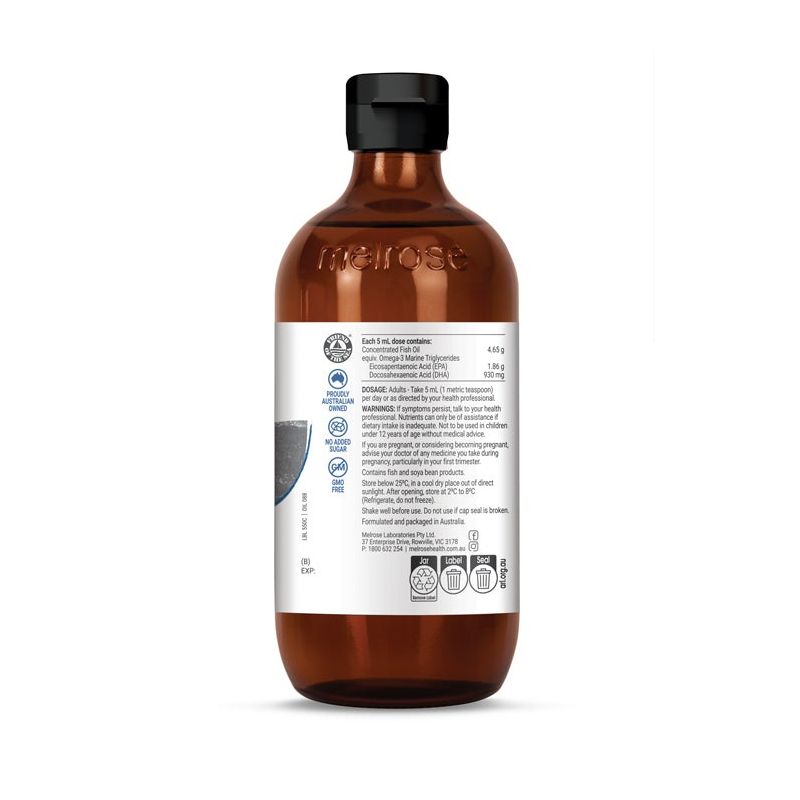 Melrose Health High Strength Fish Oil 200mL
