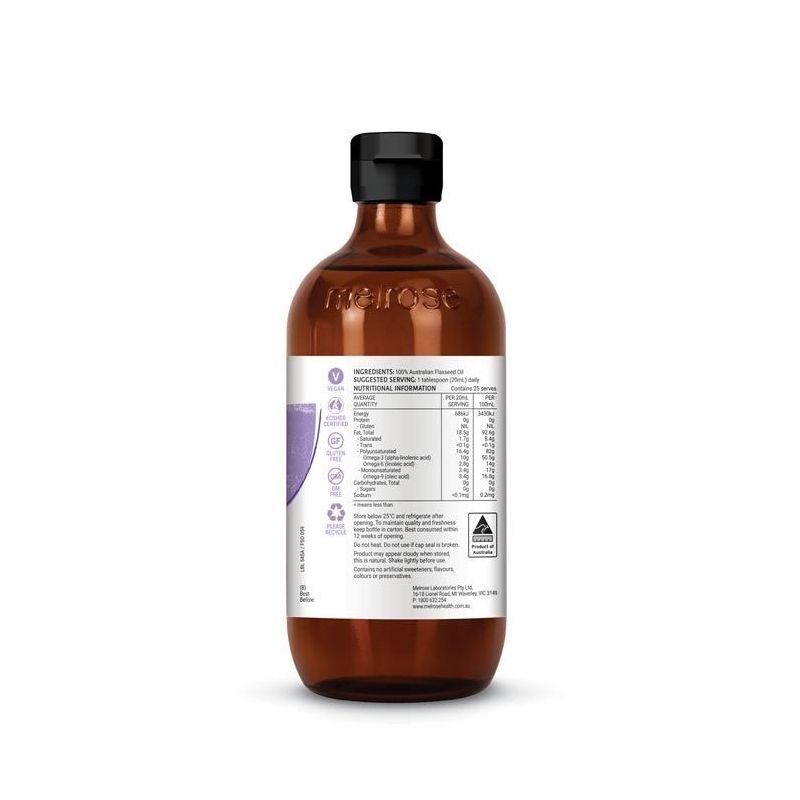 Melrose Health Australian Flaxseed Oil 500mL