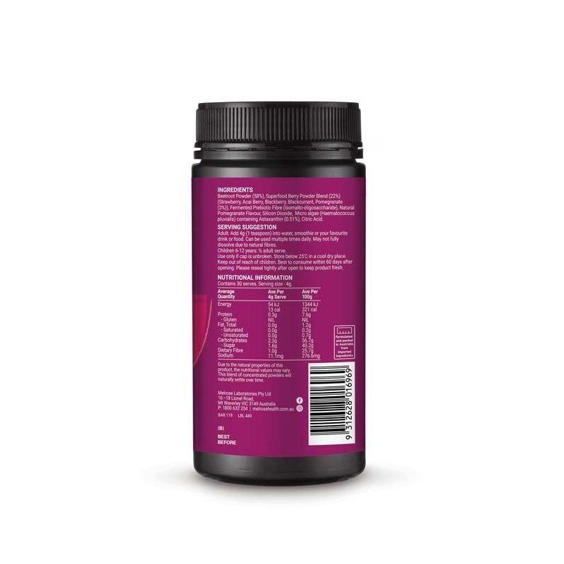 Melrose Health Essential Reds Powder 120g