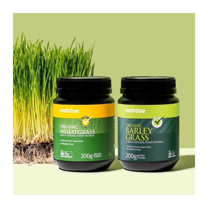 Melrose Health Organic Barley Grass Powder 200g