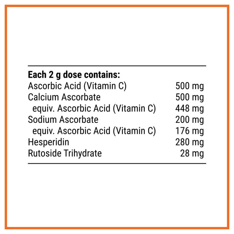 Melrose Health Vitamin C + Bioflavonoids 100g