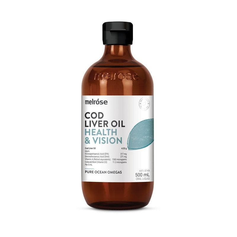 Melrose Health Cod Liver Oil 500mL