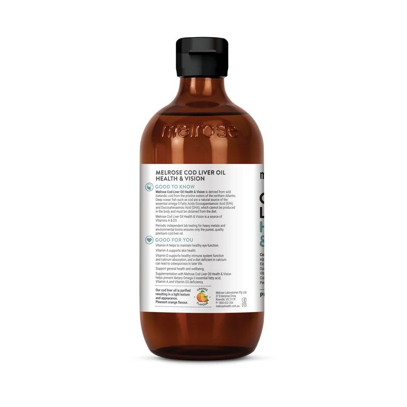 Melrose Health Cod Liver Oil 500mL