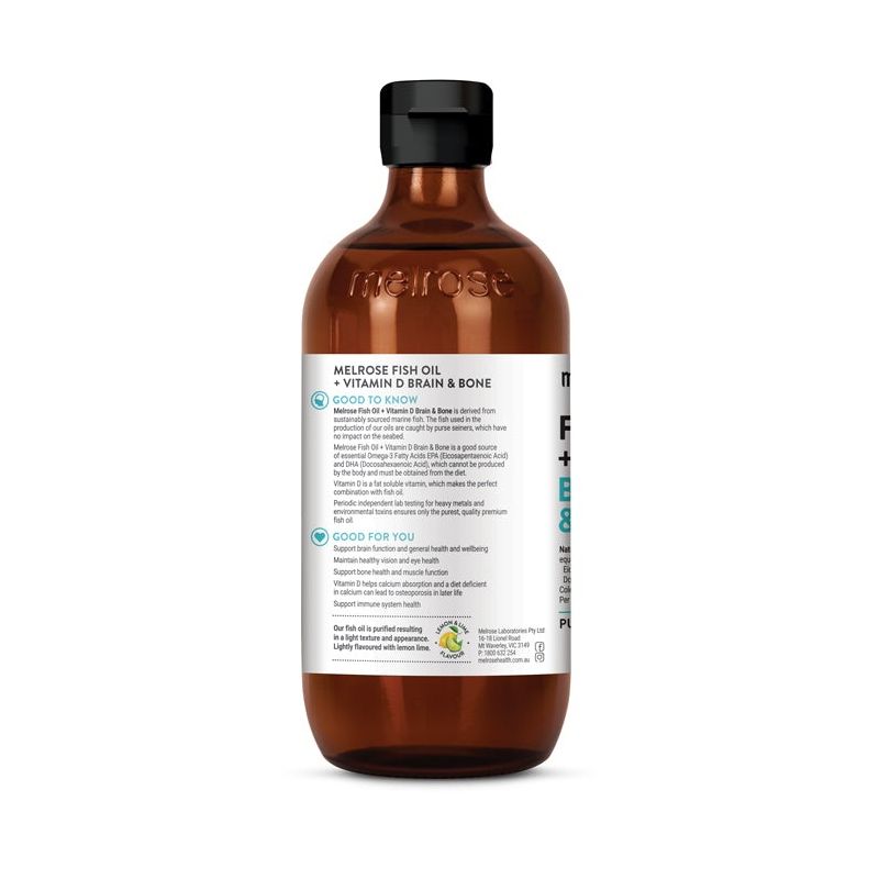 Melrose Health Fish Oil + Vitamin D Joint & Bone 500mL