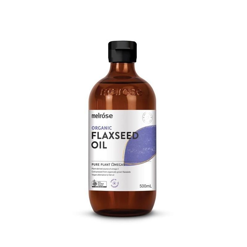 Melrose Health Organic Flaxseed Oil 500mL