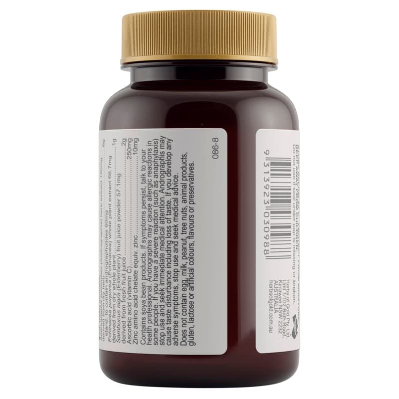 Herbs of Gold Cold and Flu Strike 30 Tablets
