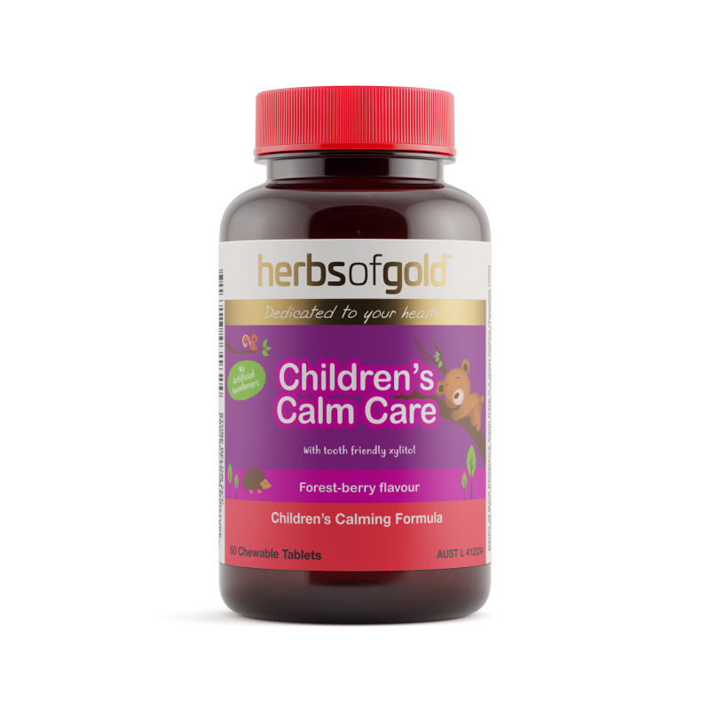 Herbs of Gold Children's Calm Care 60 Tablets
