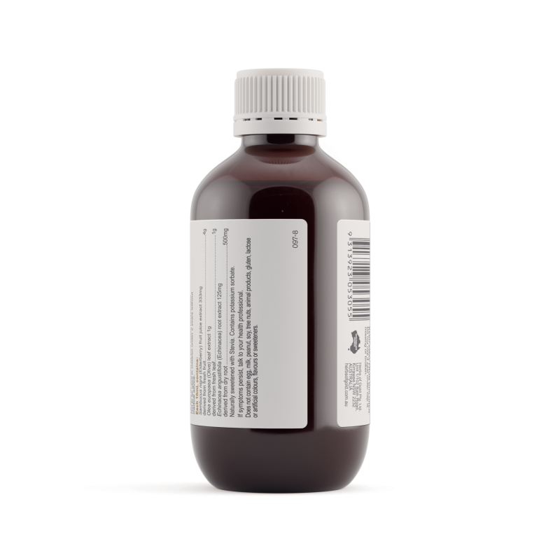 Herbs of Gold Elderberry Echinacea and Olive Leaf 200mL